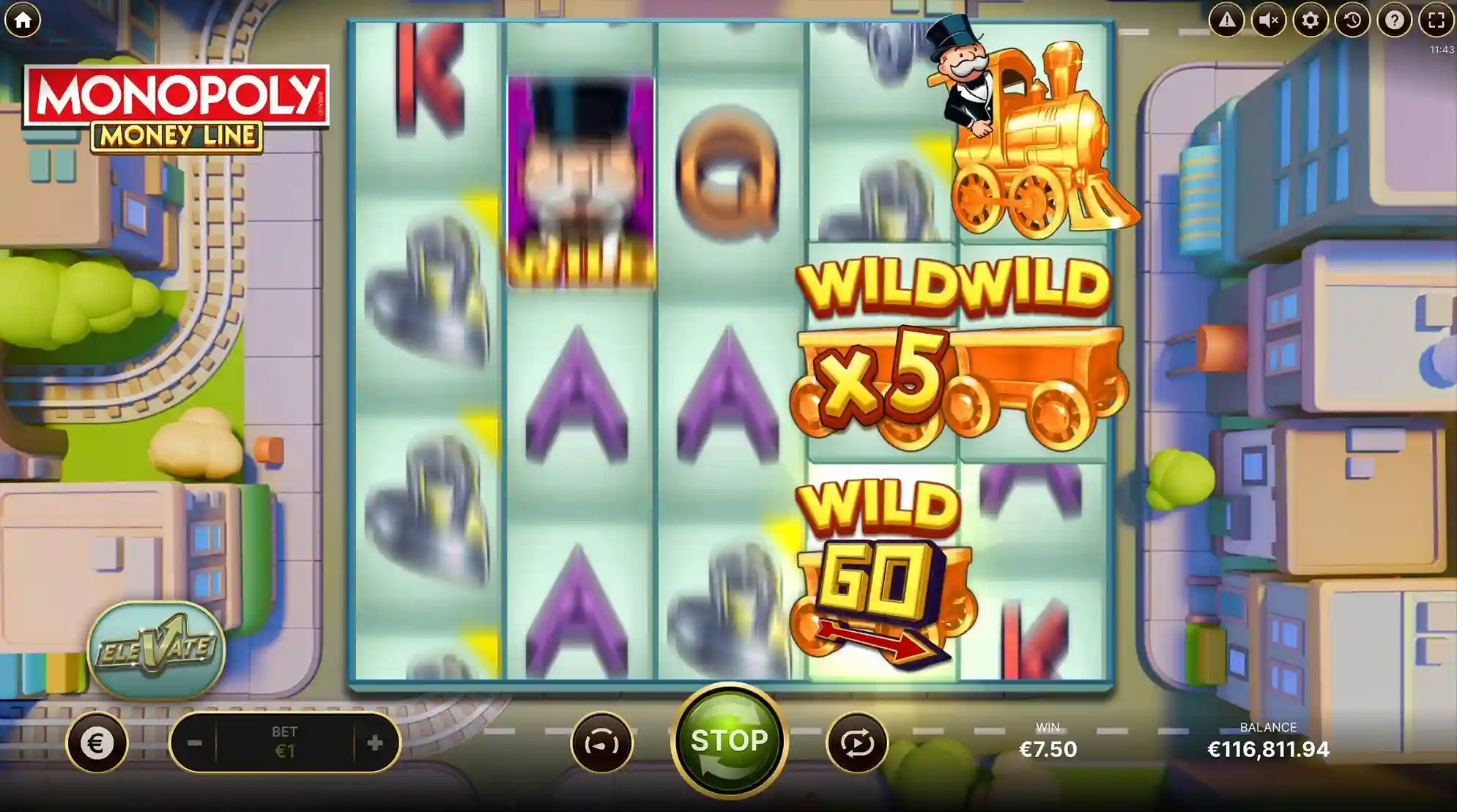 Monopoly Money Line Slot Overview